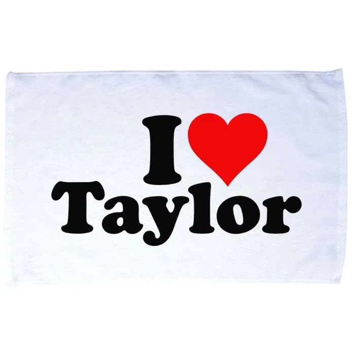 I HEART LOVE TAYLOR Microfiber Hand Towel