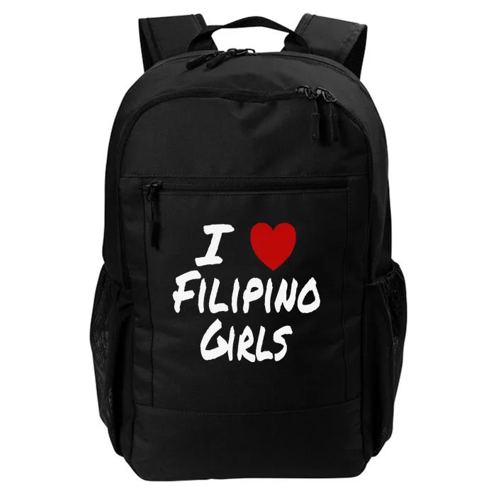 I Heart (Love) Filipino Attraction Asian Preference Daily Commute Backpack