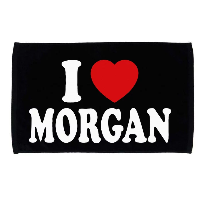 I Heart Love Morgan Microfiber Hand Towel