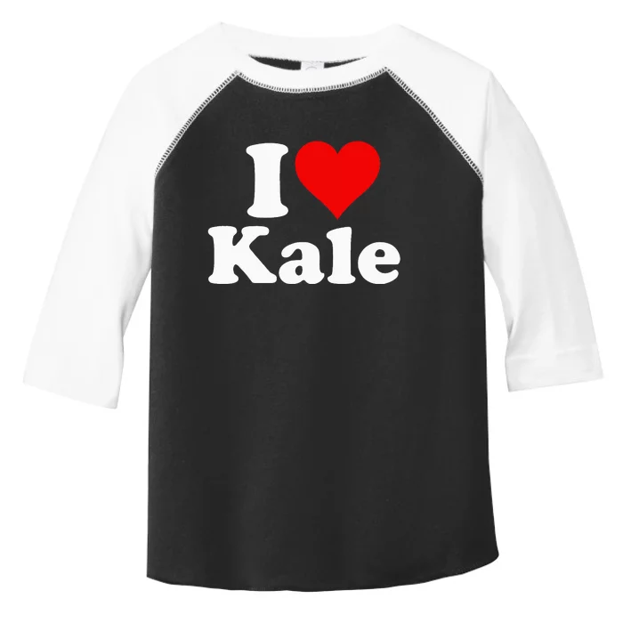 I Heart Love Kale Toddler Fine Jersey T-Shirt