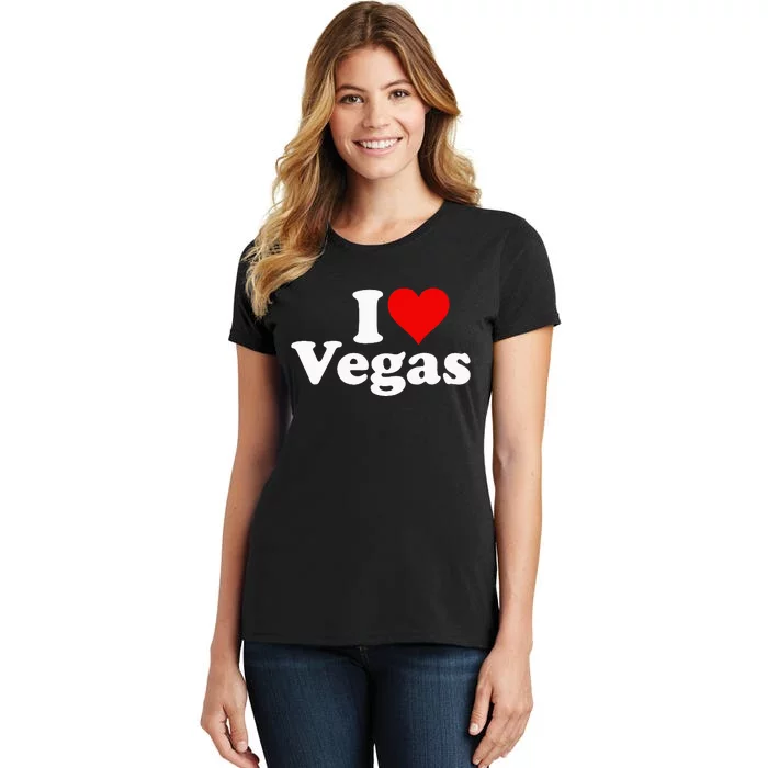 I Heart Love Las Vegas Nevada Women's T-Shirt