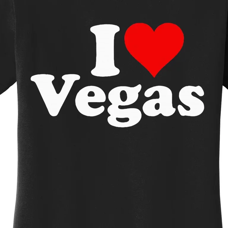 I Heart Love Las Vegas Nevada Women's T-Shirt