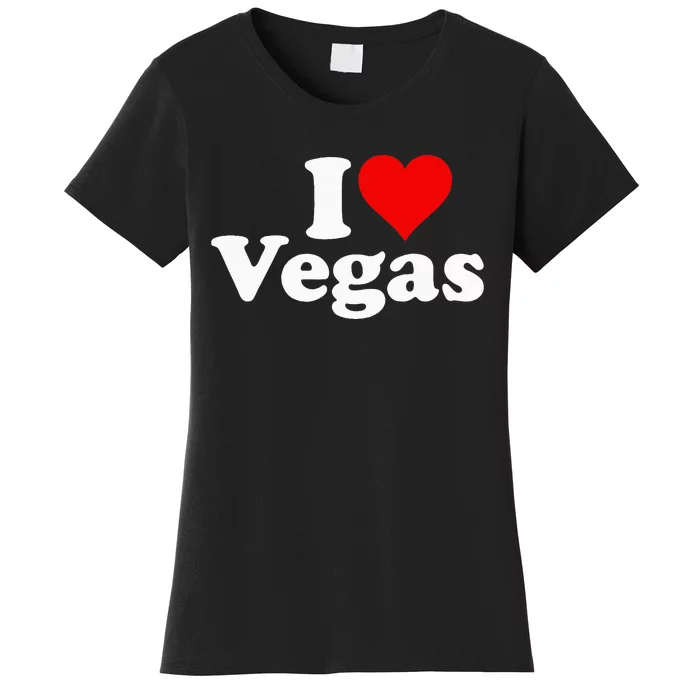 I Heart Love Las Vegas Nevada Women's T-Shirt