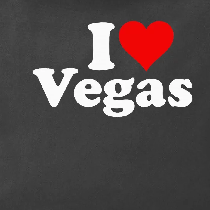 I Heart Love Las Vegas Nevada Zip Tote Bag