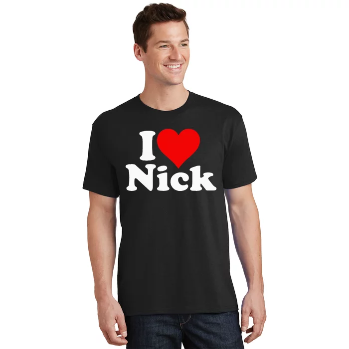 I Heart Love Nick Nicholas T-Shirt