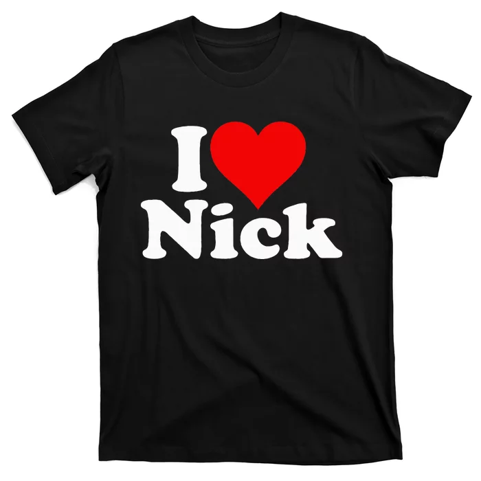 I Heart Love Nick Nicholas T-Shirt