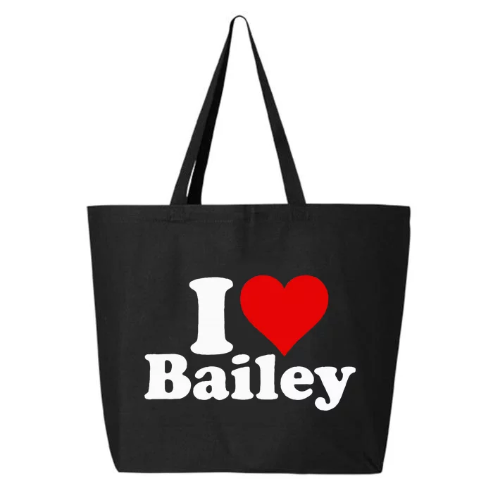 I Heart Love Bailey 25L Jumbo Tote