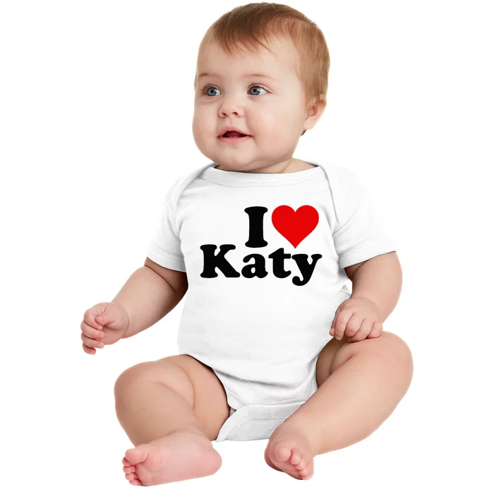 I Heart Love Katy Kate Baby Bodysuit