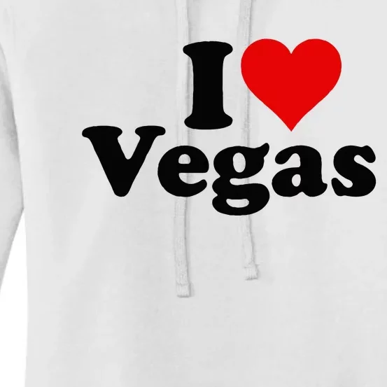 I Heart Love Las Vegas Nevada Women's Pullover Hoodie