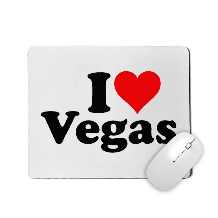 I Heart Love Las Vegas Nevada Mousepad