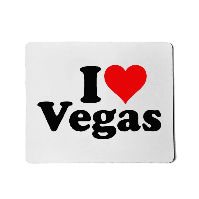 I Heart Love Las Vegas Nevada Mousepad