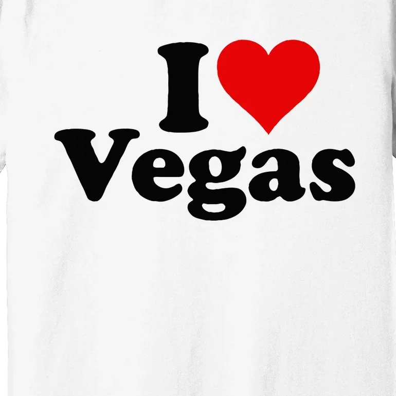 I Heart Love Las Vegas Nevada Premium T-Shirt