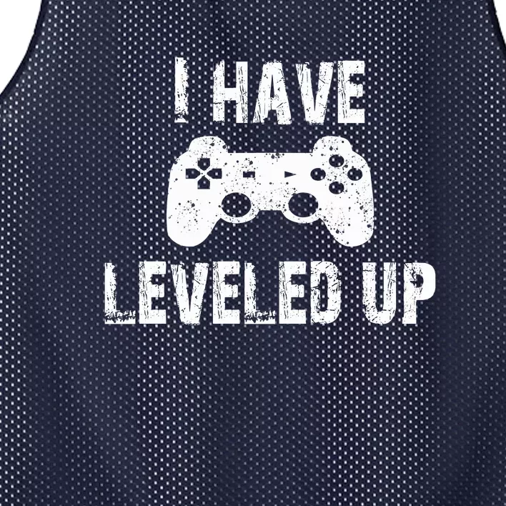 I Have Leveled Up Mesh Reversible Basketball Jersey Tank