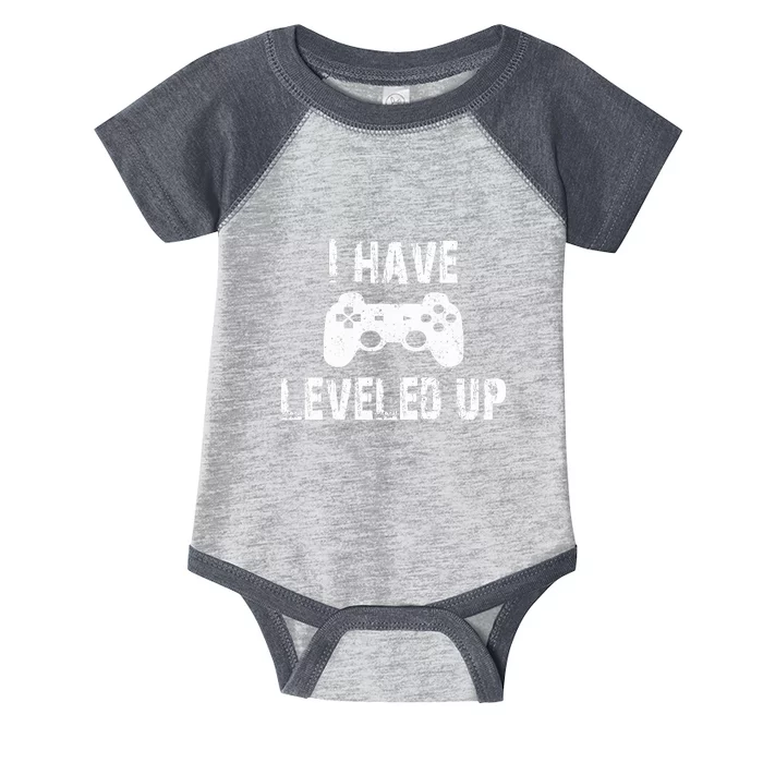 I Have Leveled Up Infant Baby Jersey Bodysuit