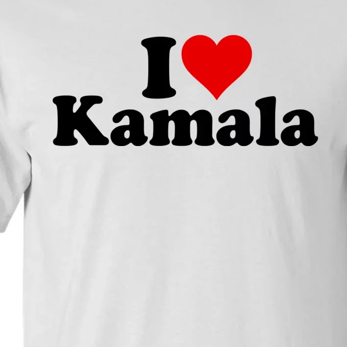 I Heart Love Kamala Harris Tall T-Shirt