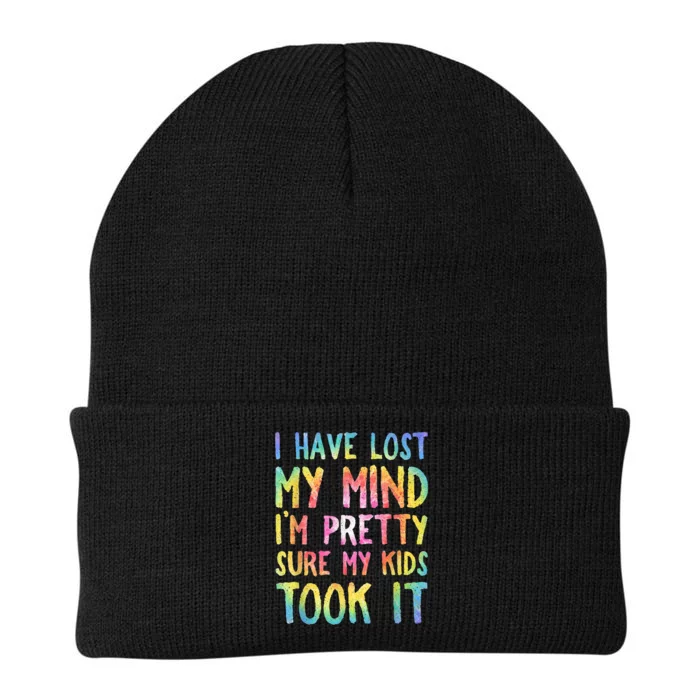 I Have Lost My Mind Kids Took It Mothers Day Mom Knit Cap Winter Beanie