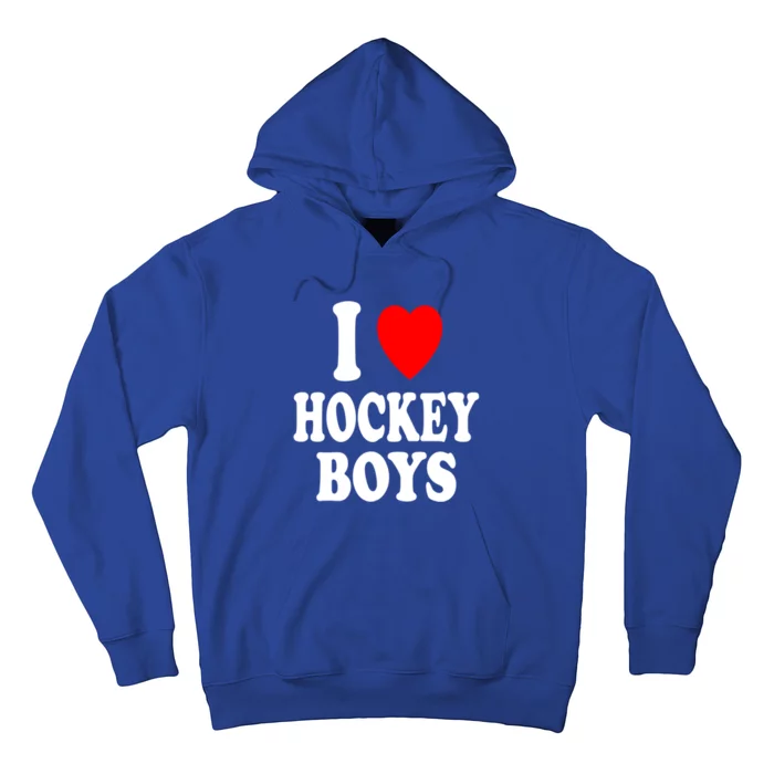 I Heart (Love) Hockey Skating Ice Attraction Hot Sexy Gift Hoodie