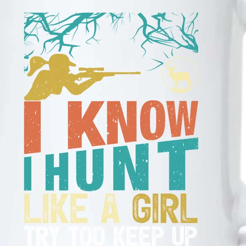 I Hunt Like A Gift Black Color Changing Mug