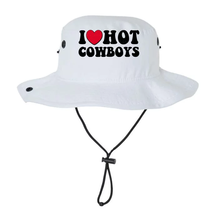 I Heart Love Hot Cowboys Legacy Cool Fit Booney Bucket Hat