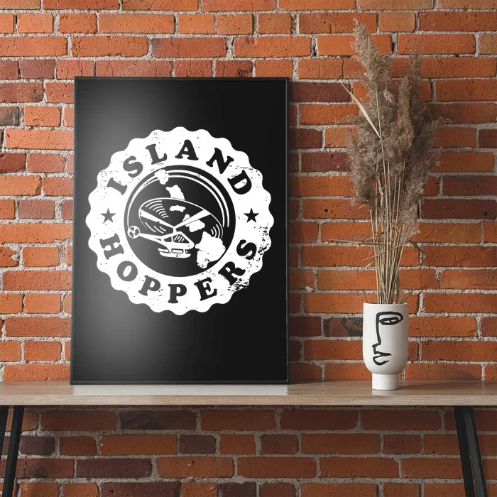 Island Hoppers Logo Poster