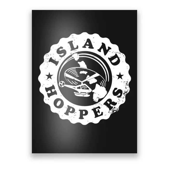 Island Hoppers Logo Poster