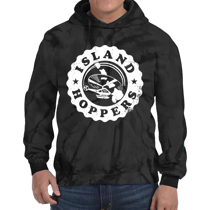 Island Hoppers Logo Tie Dye Hoodie