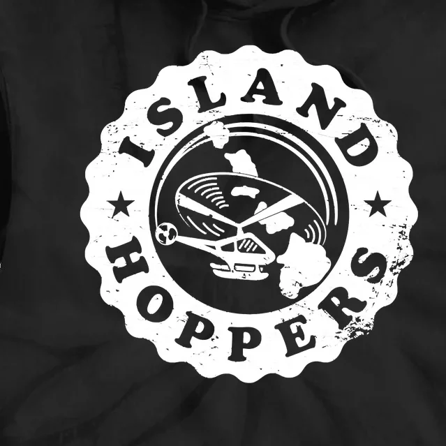 Island Hoppers Logo Tie Dye Hoodie