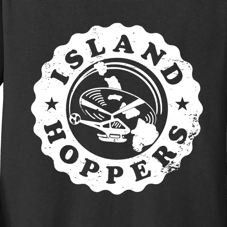 Island Hoppers Logo Kids Long Sleeve Shirt