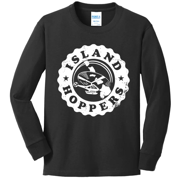 Island Hoppers Logo Kids Long Sleeve Shirt