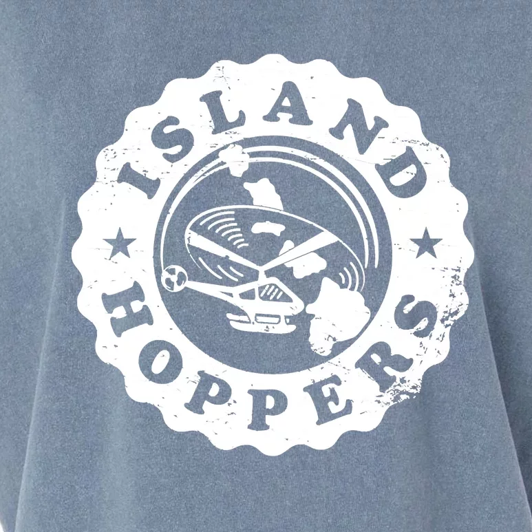 Island Hoppers Logo Garment-Dyed Women's Muscle Tee