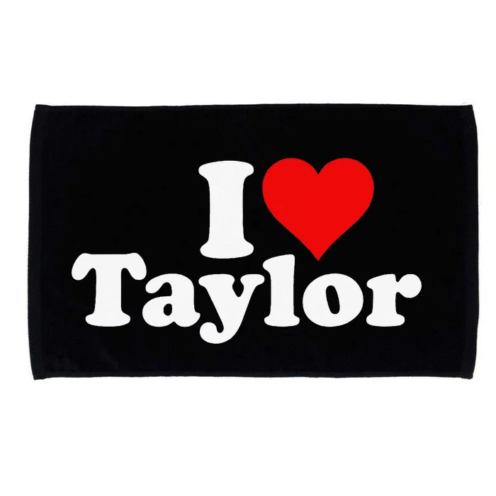 I HEART LOVE TAYLOR Microfiber Hand Towel