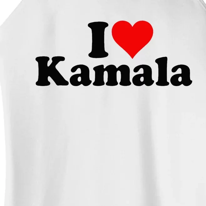 I Heart Love Kamala Harris Women’s Perfect Tri Rocker Tank