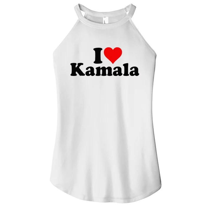 I Heart Love Kamala Harris Women’s Perfect Tri Rocker Tank