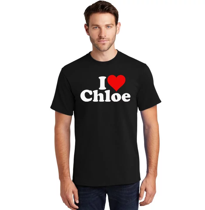 I HEART LOVE CHLOE Tall T-Shirt