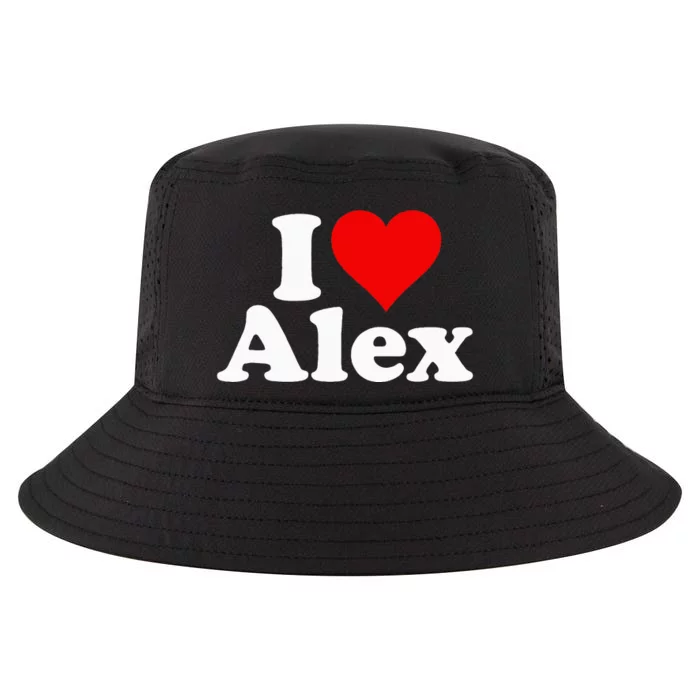 I Heart Love Alex Alexandra Alexander Alexis Cool Comfort Performance Bucket Hat