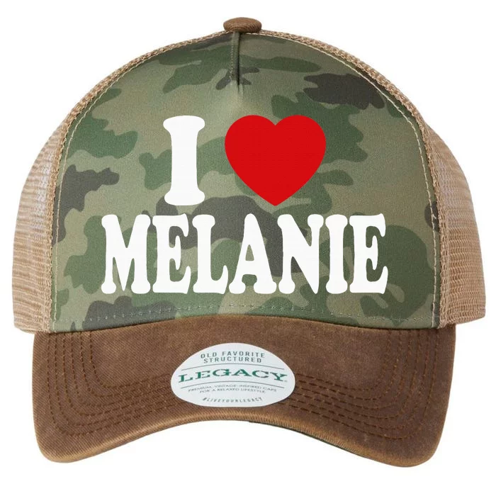 I Heart Love Melanie Legacy Tie Dye Trucker Hat