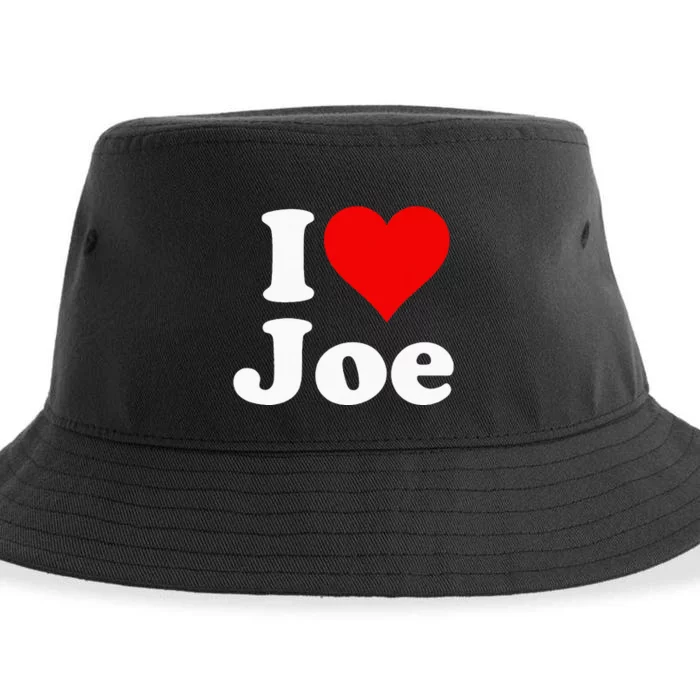 I Heart Love Joe Joseph Sustainable Bucket Hat