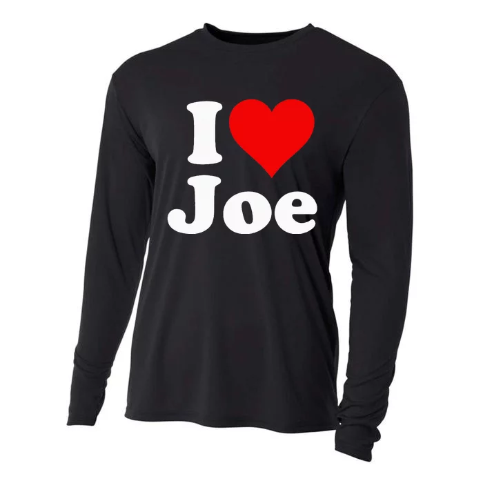 I Heart Love Joe Joseph Cooling Performance Long Sleeve Crew