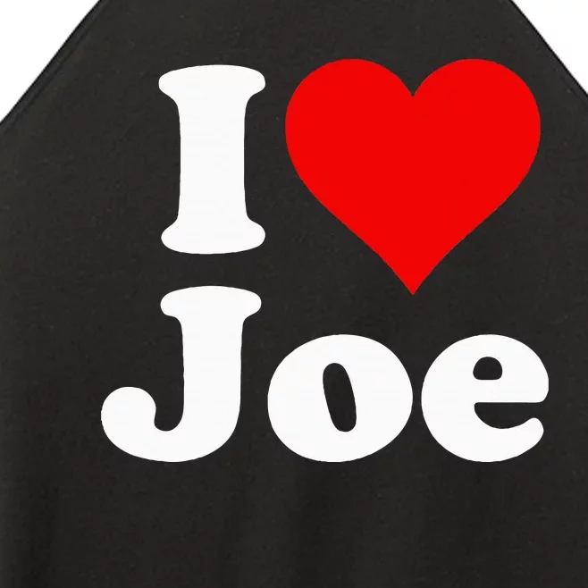 I Heart Love Joe Joseph Women’s Perfect Tri Rocker Tank