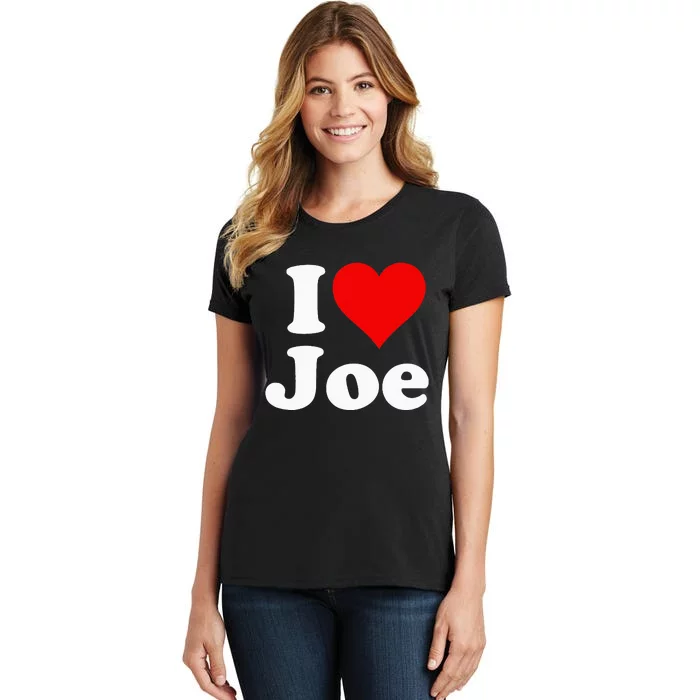 I Heart Love Joe Joseph Women's T-Shirt