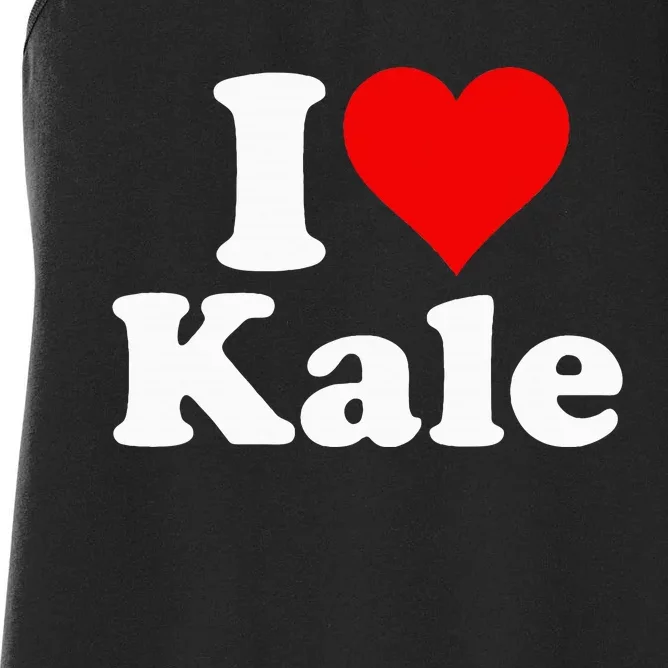 I Heart Love Kale Women's Racerback Tank