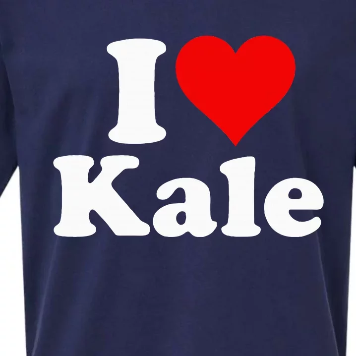 I Heart Love Kale Sueded Cloud Jersey T-Shirt