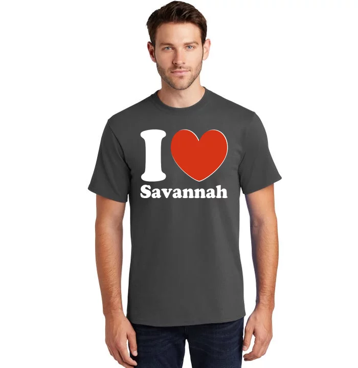 I Heart Love Savannah Tall T-Shirt