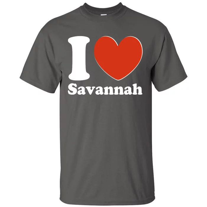 I Heart Love Savannah Tall T-Shirt