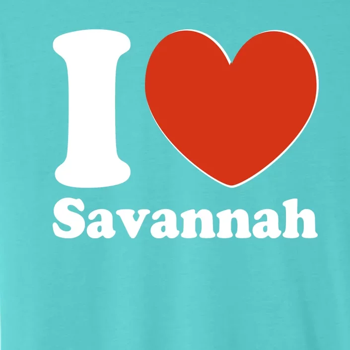 I Heart Love Savannah ChromaSoft Performance T-Shirt