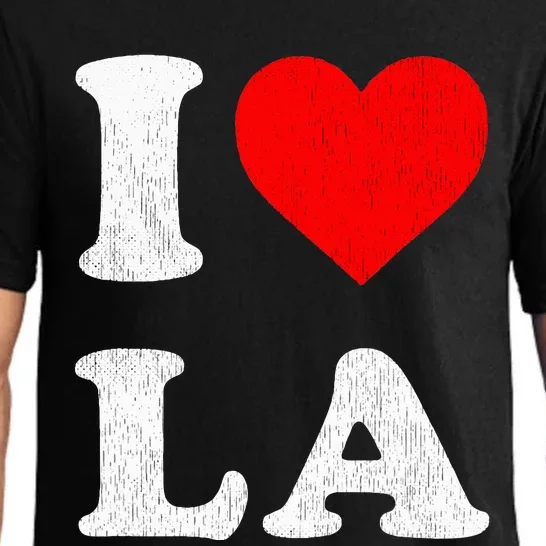 I Heart La Souvenir Pajama Set