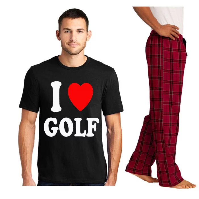 I Heart (Love) Golf Professional Amateur Putting Mini Pajama Set