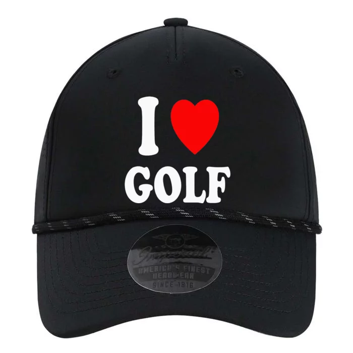 I Heart (Love) Golf Professional Amateur Putting Mini Performance The Dyno Cap