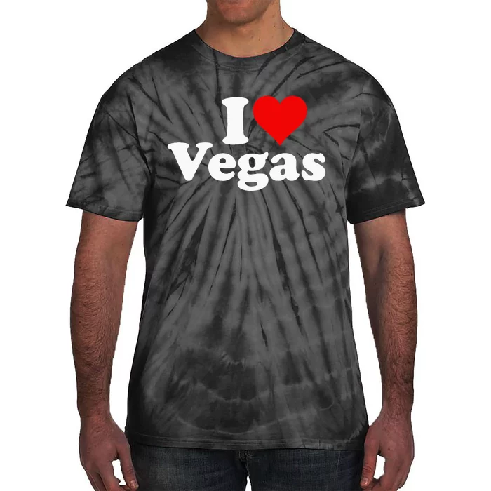 I HEART LOVE LAS VEGAS NEVADA Tie-Dye T-Shirt