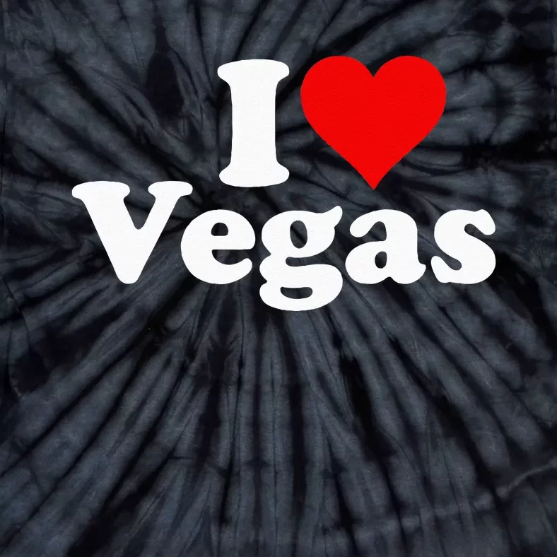 I HEART LOVE LAS VEGAS NEVADA Tie-Dye T-Shirt